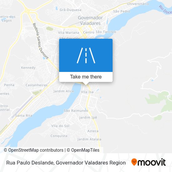Rua Paulo Deslande map