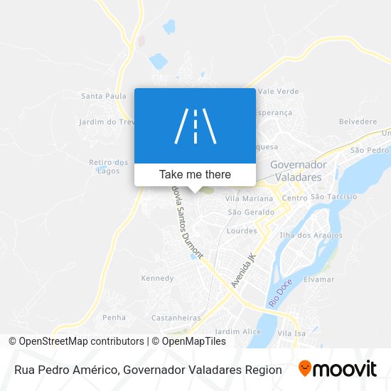 Rua Pedro Américo map