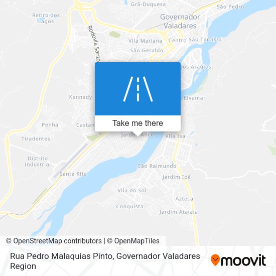Rua Pedro Malaquias Pinto map
