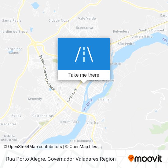 Rua Porto Alegre map