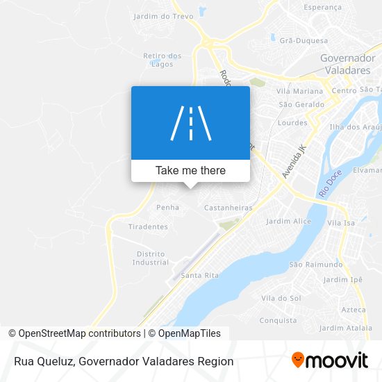 Rua Queluz map
