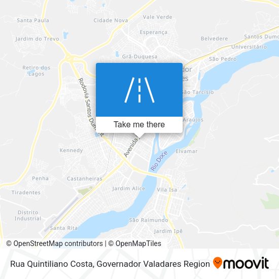Rua Quintiliano Costa map