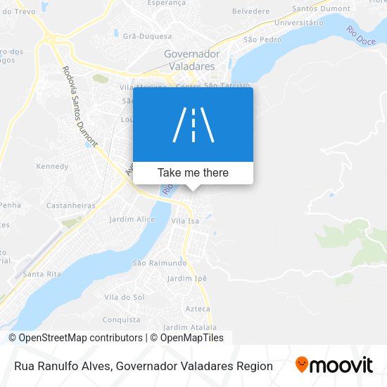 Rua Ranulfo Alves map