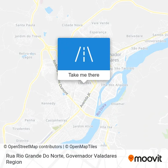 Rua Rio Grande Do Norte map