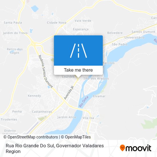 Rua Rio Grande Do Sul map