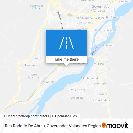 Rua Rodolfo De Abreu map