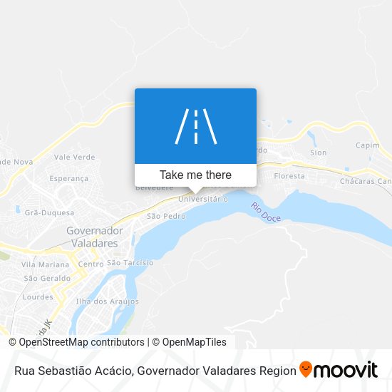Rua Sebastião Acácio map