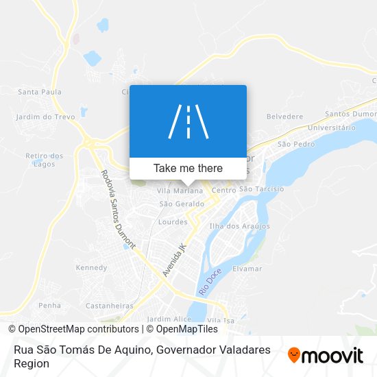 Rua São Tomás De Aquino map