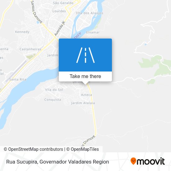 Rua Sucupira map