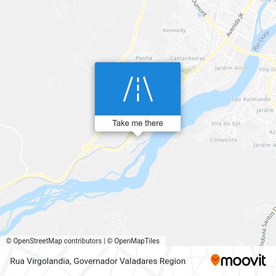 Rua Virgolandia map