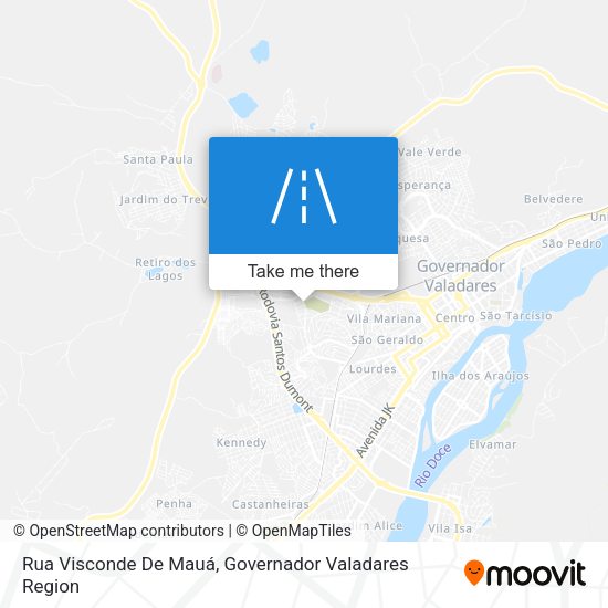 Rua Visconde De Mauá map