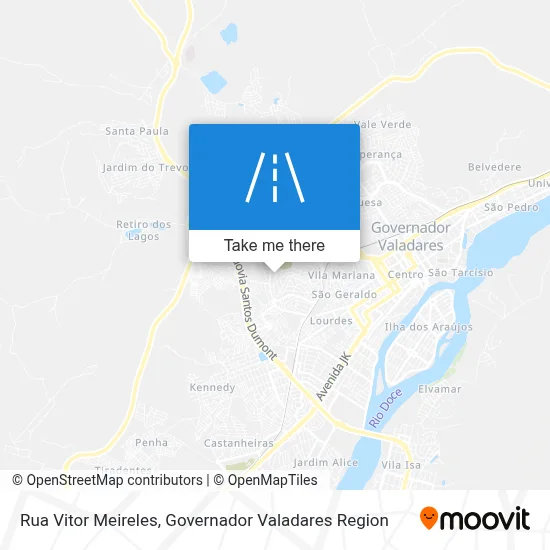 Rua Vitor Meireles map