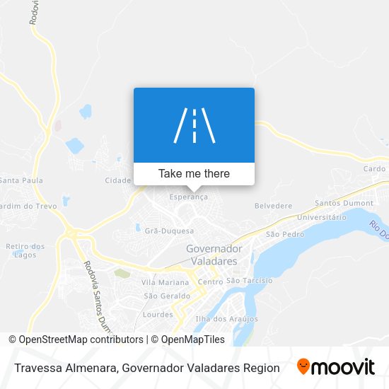 Travessa Almenara map