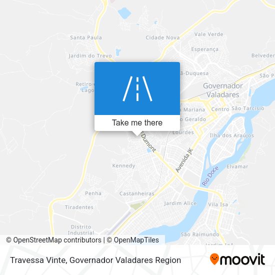 Travessa Vinte map