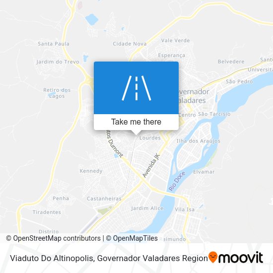 Viaduto Do Altinopolis map
