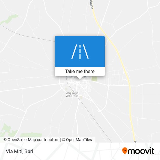 Via Miti map