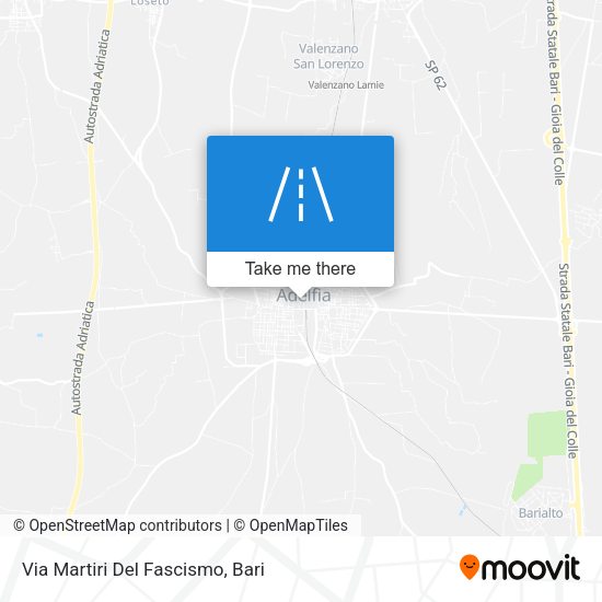 Via Martiri Del Fascismo map
