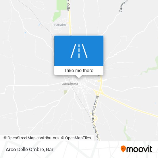 Arco Delle Ombre map
