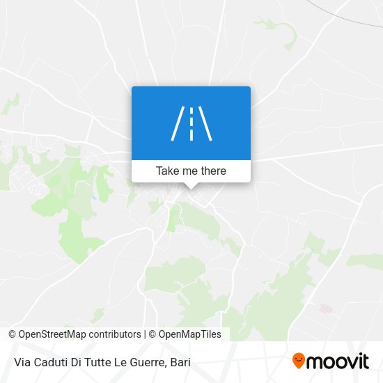 Via Caduti Di Tutte Le Guerre map