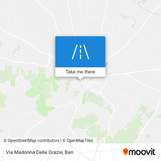 Via Madonna Delle Grazie map