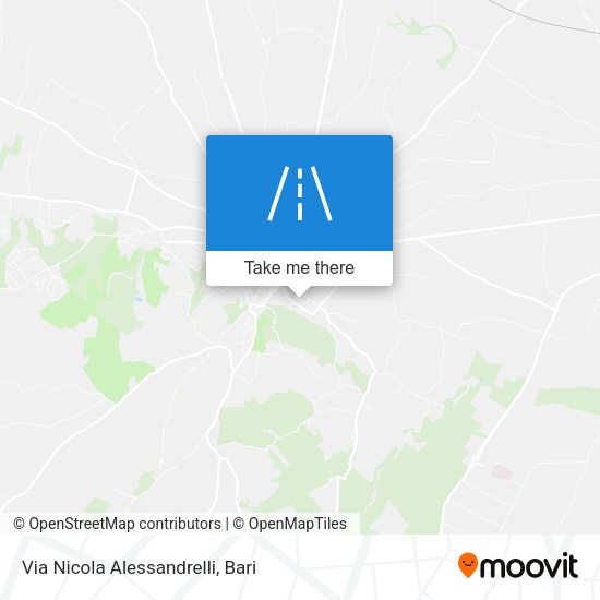 Via Nicola Alessandrelli map