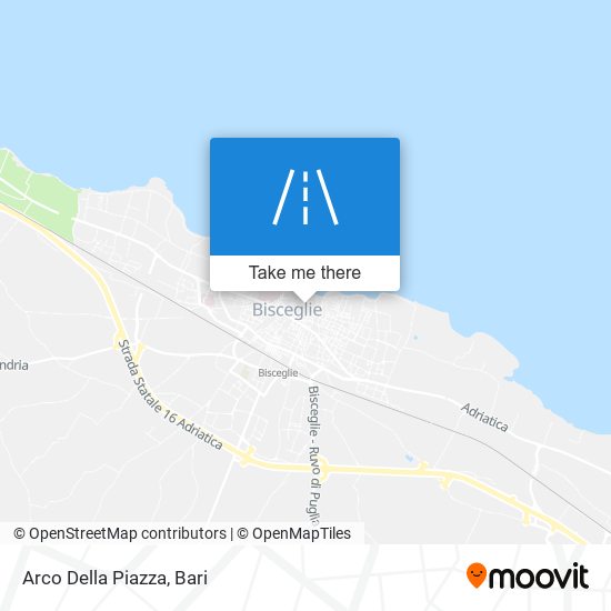 Arco Della Piazza map