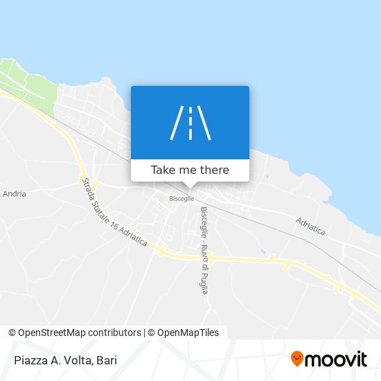 Piazza A. Volta map