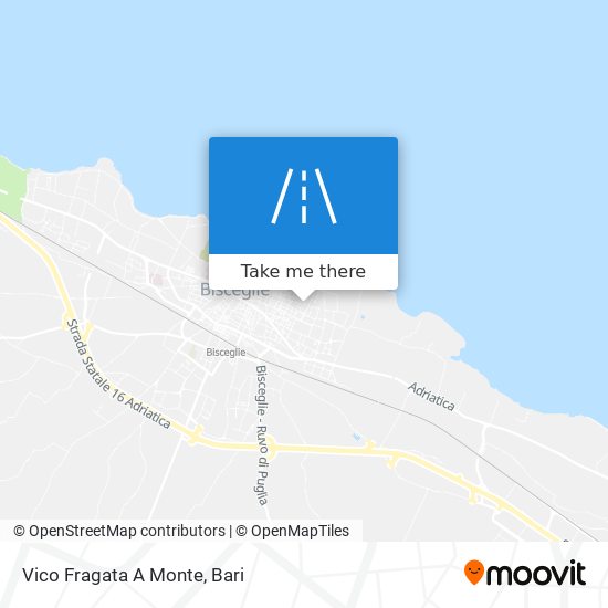 Vico Fragata A Monte map