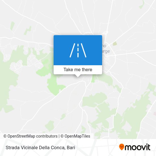 Strada Vicinale Della Conca map