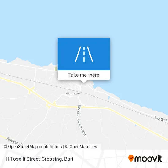 II Toselli Street Crossing map