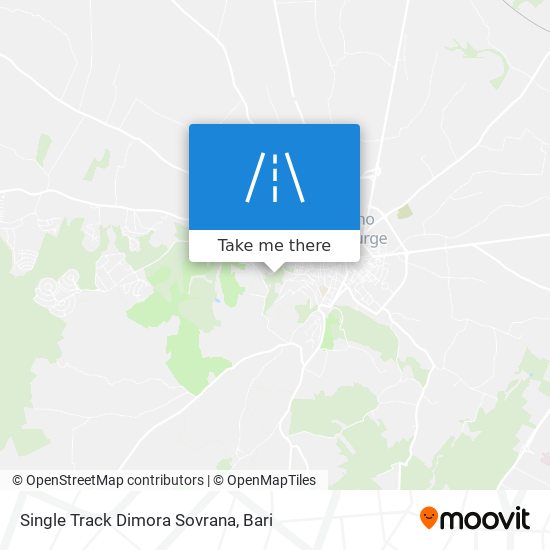 Single Track Dimora Sovrana map