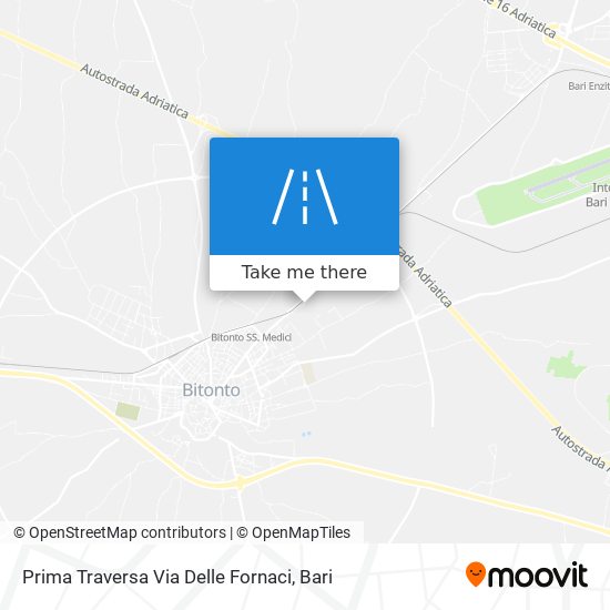 Prima Traversa Via Delle Fornaci map
