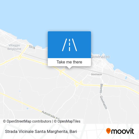 Strada Vicinale Santa Margherita map