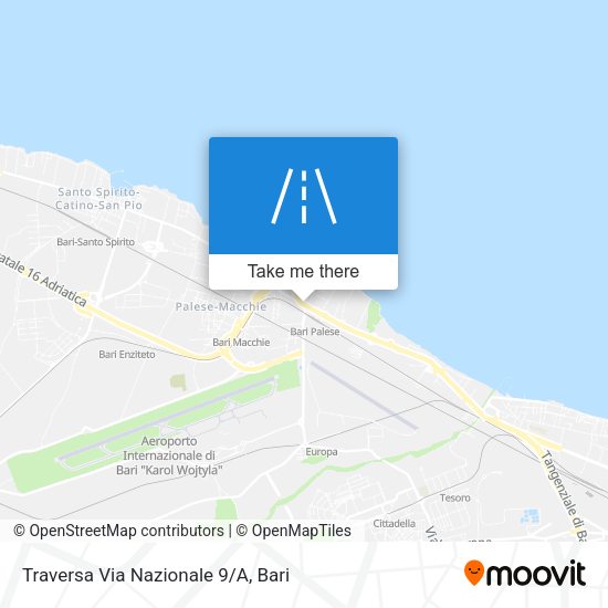 Traversa Via Nazionale 9/A map