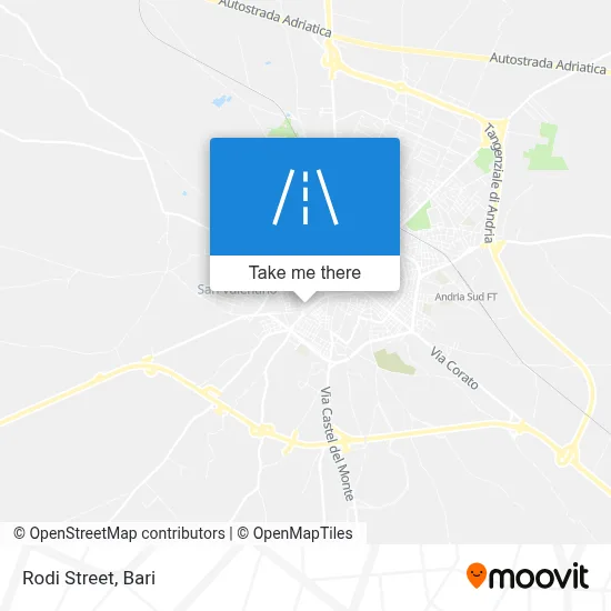 Rodi Street map