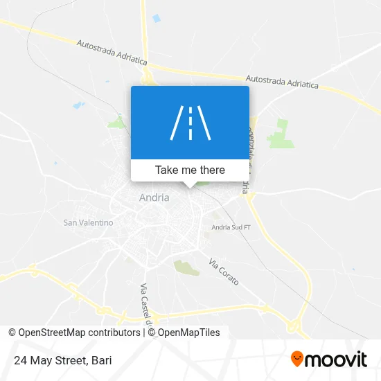 24 May Street map