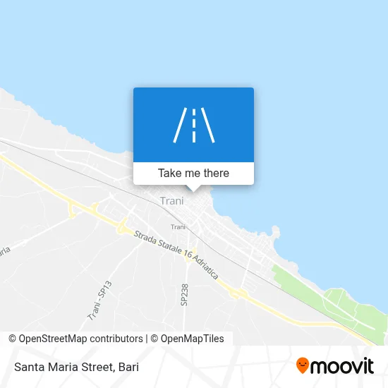 Santa Maria Street map