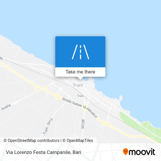 Via Lorenzo Festa Campanile map