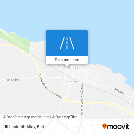III Labirinth Alley map