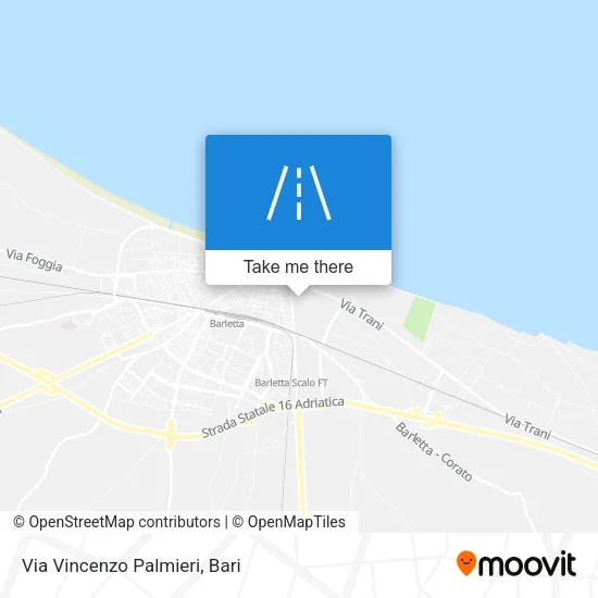 Via Vincenzo Palmieri map