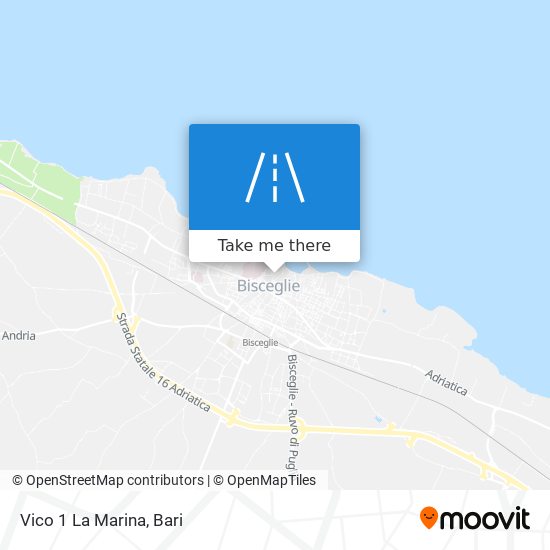 Vico 1 La Marina map