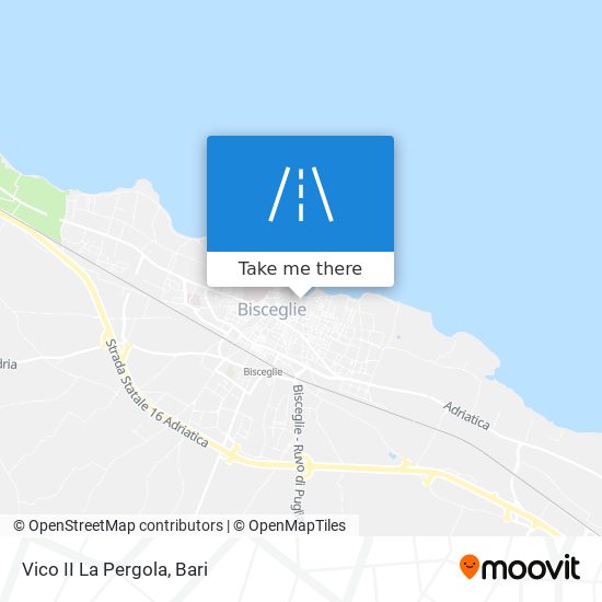 Vico II La Pergola map