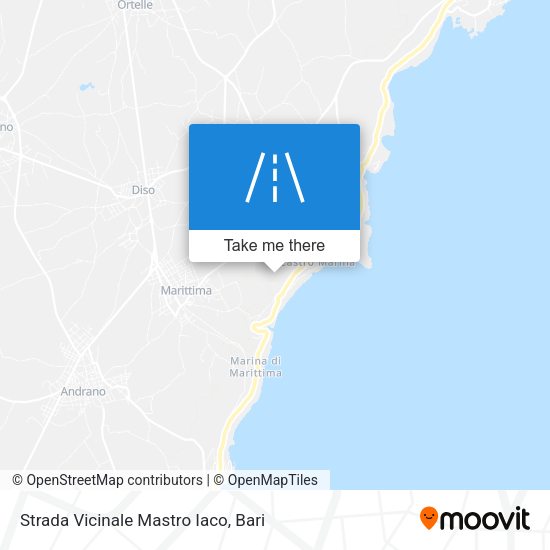 Strada Vicinale Mastro Iaco map