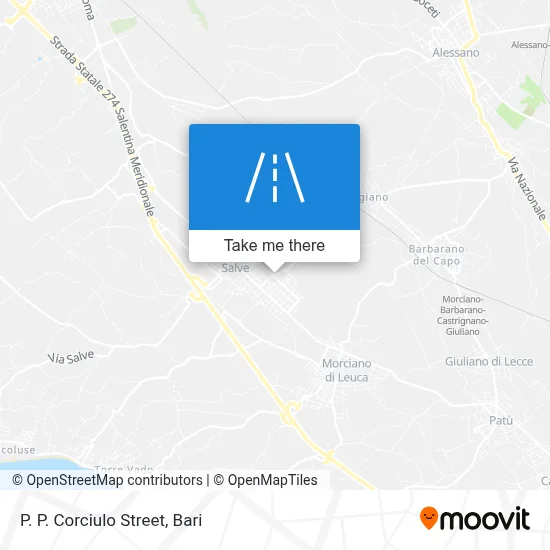 P. P. Corciulo Street map