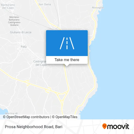 Prosa Neighborhood Road map