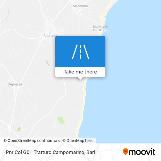 Pnr Col G01 Tratturo Campomarino map