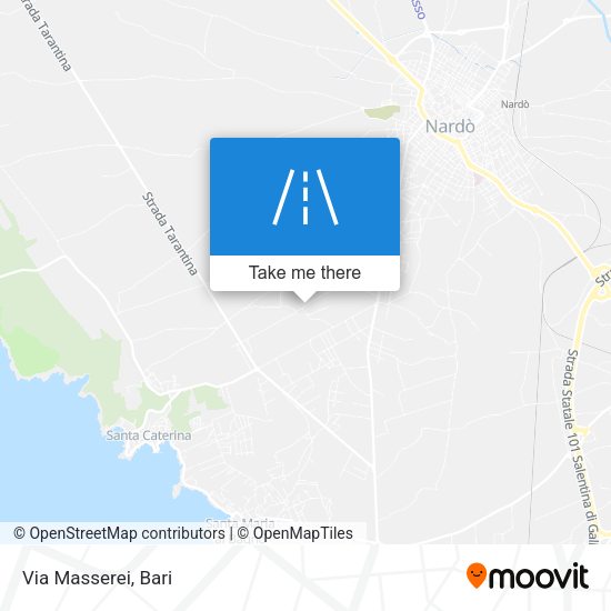 Via Masserei map