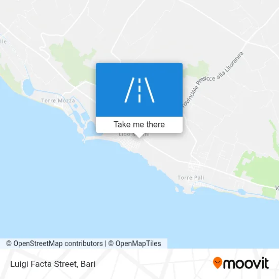 Luigi Facta Street map