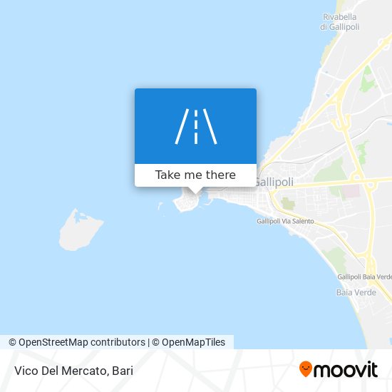 Vico Del Mercato map