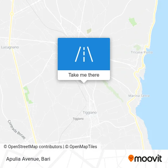 Apulia Avenue map